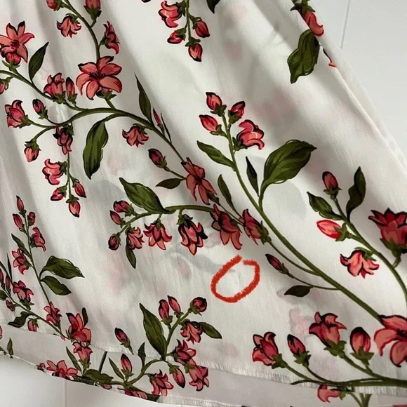 Ann Taylor Floral High Neck Top - Picture 3 of 7